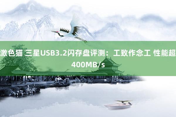 激色猫 三星USB3.2闪存盘评测：工致作念工 性能超400MB/s