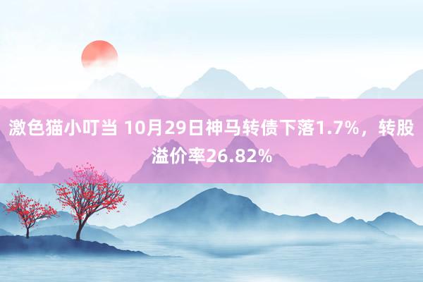 激色猫小叮当 10月29日神马转债下落1.7%，转股溢价率26.82%