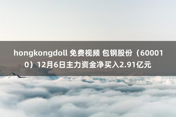 hongkongdoll 免费视频 包钢股份（600010）12月6日主力资金净买入2.91亿元